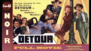 Detour  Classic Film Noir  Tom Neal [upl. by Ettenel590]