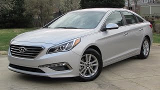 2015 Hyundai Sonata ECO Start Up Road Test and In Depth Review [upl. by Neelhsa]