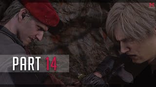 Resident Evil 4  Remake Hardcore NoDamage 100 Walkthrough 14 Major Krauser [upl. by Ainesej]