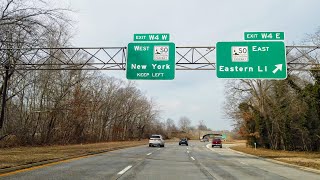 4K Highway  Wantagh State Parkway northbound full length  Long Island New York [upl. by Jacinda547]