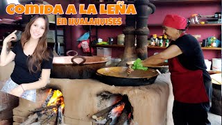 Restaurant Comidas Mexicanas HUALAHUISES  comida REGIONAL hecha en LEÑA [upl. by Ahselat]