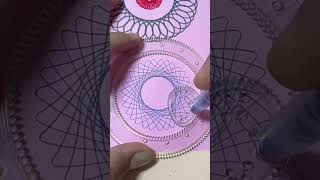 Amazing handmade Spirograph design art spirograph art 2 [upl. by Eirod356]