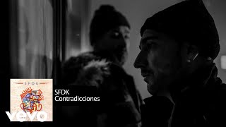 SFDK  Contradicciones Lyric Video Oficial [upl. by Lauritz]