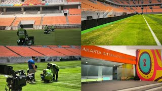 JIS MAKIN CAKEP‼️LED BOARD TERPASANGKONDISI JIS JELANG PIALA DUNIA U17UPDATE STADION JIS [upl. by Eatnhoj]