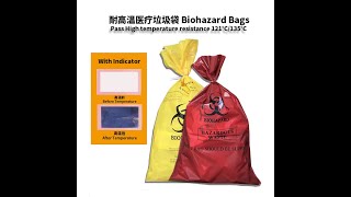 Biohazard Autoclavable Bags [upl. by Dewitt853]