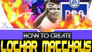 FIFA 22  VIRTUAL PRO LOOKALIKE TUTORIAL  Lothar Matthäus [upl. by Idnal53]