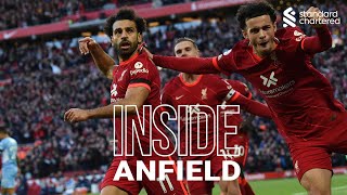 Inside Anfield Liverpool 22 Man City  Capture the atmosphere of the Reds thrilling draw [upl. by Maclay]