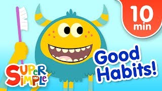 Our Favorite Kids Songs About Good Habits  Super Simple Songs [upl. by Tnomad704]