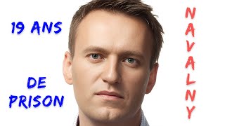 Russie  Alexeï NAVALNY opposant de Vladimir POUTINE condamné à 19 ans de prison pour quotEXTRÉMISMEquot [upl. by Eelrak675]