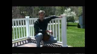 How to Install Composite Deck Railing Video [upl. by Yreneh637]