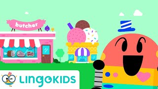 GROCERY STORE SONG 🛒🎶  Songs for Kids  Lingokids [upl. by Appel]