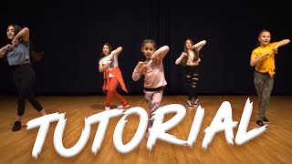 Ariana Grande  7 Rings Dance Tutorial  Easy Kids Choreography  MihranTV [upl. by Lorrad]