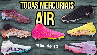 TODAS AS MERCURIAIS AIR  são MUITAS [upl. by Dorotea172]