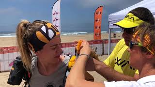 HALF MARATHON DES SABLES PERU 2018  Technical checks [upl. by Waldman]