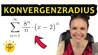 KONVERGENZRADIUS bestimmen Beispiel – Konvergenz von Reihen Potenzreihen [upl. by Waters980]