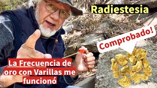 Clase para encontrar oro con varillas de Radiestesia Su frecuencia [upl. by Zednanref]