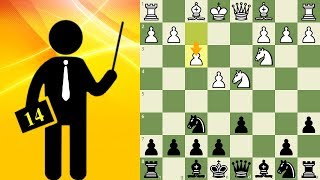 Sicilian Defence Najdorf w 6 f3  Standard chess 14 [upl. by Ayatnohs]