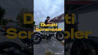 Ducati Scrambler Nightshift ducati scrambler ducatiscrambler [upl. by Gathers]