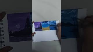 Day 36 mini art 🎨 miniart art youtubeshorts shortsshortnature paintingytyoutubeacrylic [upl. by Gies]