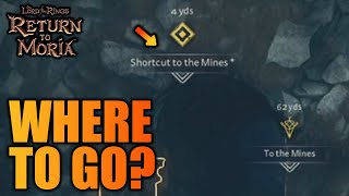 Cant find the shortcut to the mines Lotr Return to Moria [upl. by Feodore]