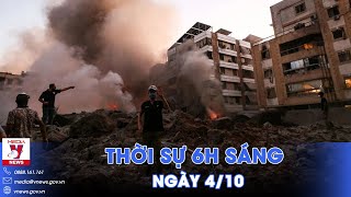 Thời sự 6h sáng 410 Chảo lửa Trung Đông nóng rực Israel tấn công trụ sở tình báo của Hezbollah [upl. by Tori155]