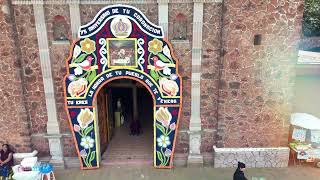 Pueblo magico Metepec Estado de mexico capilla del calvario y su tapete del arbol de la vida [upl. by Maxima]