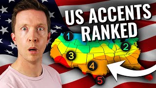 13 American Accents Ranked EASIEST to HARDEST to Understand [upl. by Ledua]