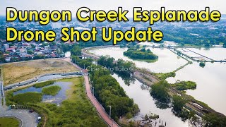 Iloilo City  Dungon Creek Esplanade  Drone Shot Update [upl. by Silloc299]