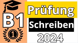 B1 Prüfung gast Schreiben Neu Modell DTZ 2024 [upl. by Lud]