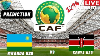 Rwanda vs Kenya Live Stream CECAFA U20 Africa Nations Cup 2025 Qualifiers Commentary Score [upl. by Snider491]