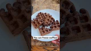 How to Make and Freeze Homemade Waffles for Easy Breakfasts [upl. by Medor]