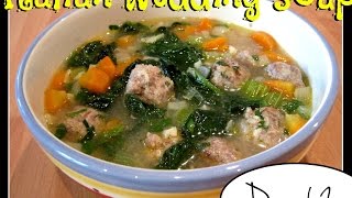 Italian Wedding Soup Recipe Food Challenge DAY 62 [upl. by Floria]