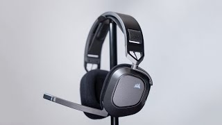 CORSAIR HS80 MAX WIRELESS Gaming Headset Unboxing [upl. by Nybbor607]