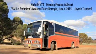 Nicholls Bus amp Coach 79 Denning Phoenix Allison [upl. by Collimore120]