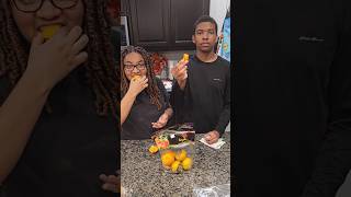 PERSIMMONS Theyre nutritious but are they delicious👍🏽 or 👎🏽 tastetest fruit review [upl. by Ahsym]