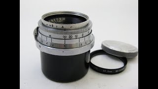 Carl Zeiss Jena Biogon 35cm F28 T [upl. by Lazar]