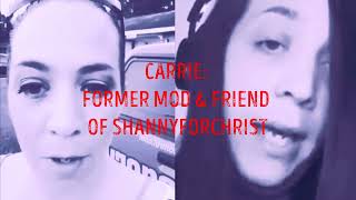 Carrie Former Mod amp Friend of ShannyforChrist Mini Doc [upl. by Gard]