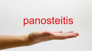 How to Pronounce panosteitis  American English [upl. by Tris457]