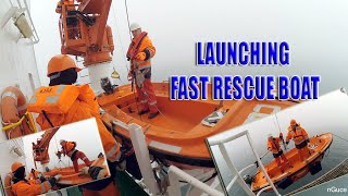 How to Launch the FRC Fast Rescue Boat MOB Drill [upl. by Assirram104]