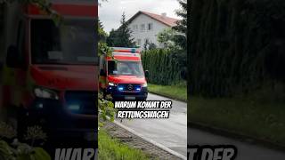 🚑 Wann kommt der Rettungswagen❓ feuerwehr rettungsdienst rettungswagen [upl. by Eletnahc115]