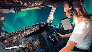 BOEING 737 Stunning TAKEOFF ICELAND Keflavik Airport RWY01  Cockpit View  Life Of An Airline Pilot [upl. by Wesle720]