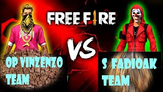 VINCENZO TEAM VS FADIOK TEAM CUSTOM [upl. by Aittam]