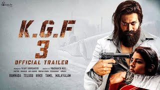 KGF Chapter 3  Tamil Trailer YashRaveena TandonPrashanthNeel  RaviBasrur kgf3 kgf3trailer [upl. by Yticilef76]