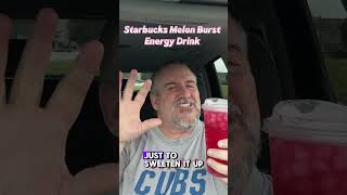 Starbucks Melon Burst Energy Drink Review starbucks energydrink caffeine [upl. by Enyehc407]