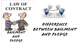 Bailment and Pledge Difference between bailment and Pledge Tamil [upl. by Brnaby714]