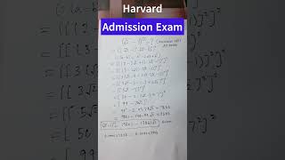 A very tricky Harvards Entrance Exam question Many failed shorts maths mathematics algebra [upl. by Akenet]