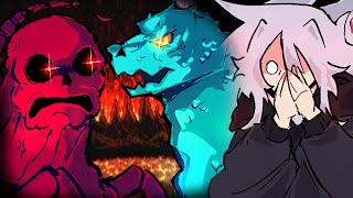 MONSTER OF MONSTERS GOT UPDATED AND IT IS CRAZY  Friday Night Funkin REACTION [upl. by Anivlac757]