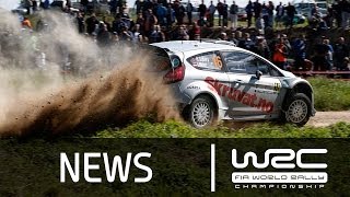 Stages 36 LOTOS 71st Rally Poland 2014 [upl. by Cirdec]