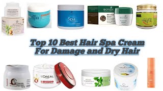 Best Hair Spa Cream For Damage and Dry Hair [upl. by Baese]