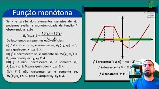 Aula 06  Monotonicidade de uma função [upl. by Nerehs]